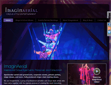 Tablet Screenshot of imaginaerial.com